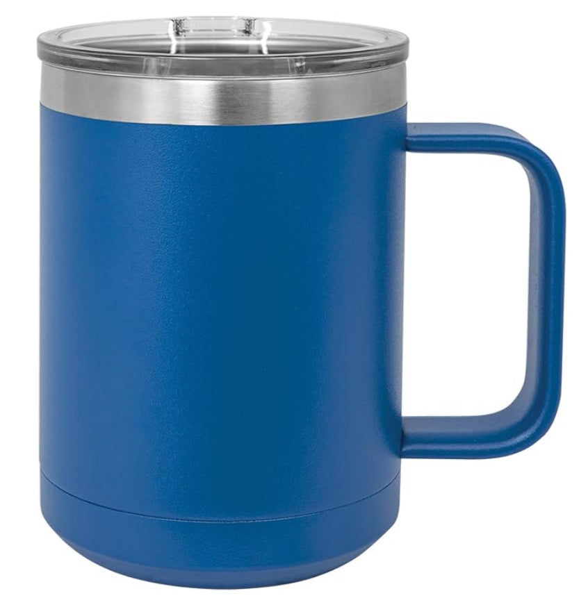 15 oz. Vacuum Insulated Mug with Slider Lid