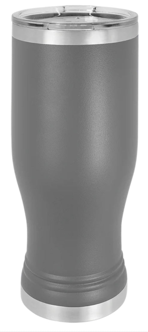 20 oz. Vacuum Insulated Pilsner with Clear Lid