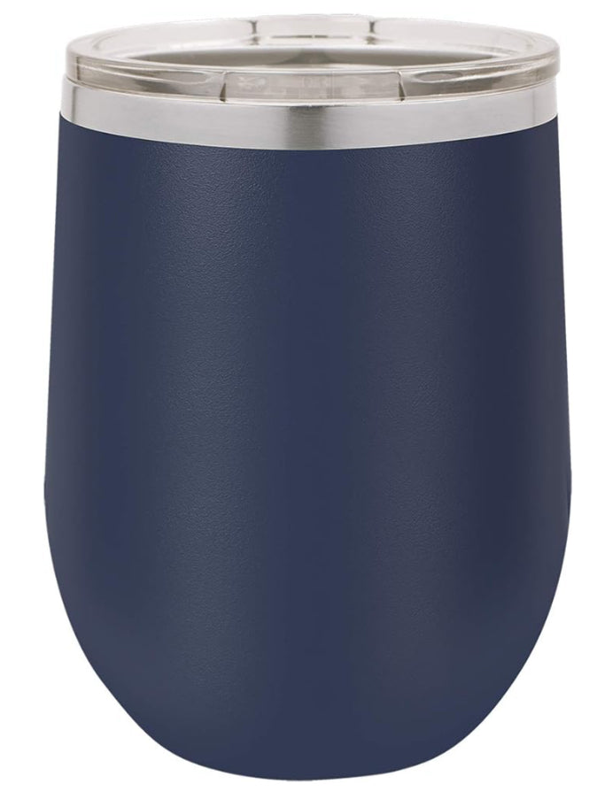 12 oz. Vacuum Insulated Stemless Wine Tumbler with Lid