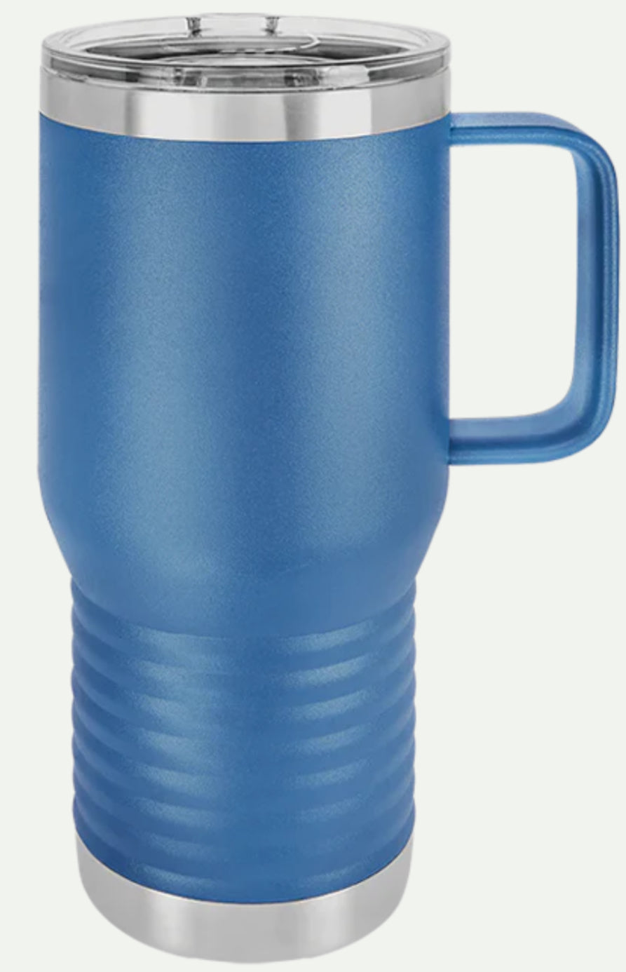 20 oz.Vacuum Insulated Travel Mug with Slider Lid