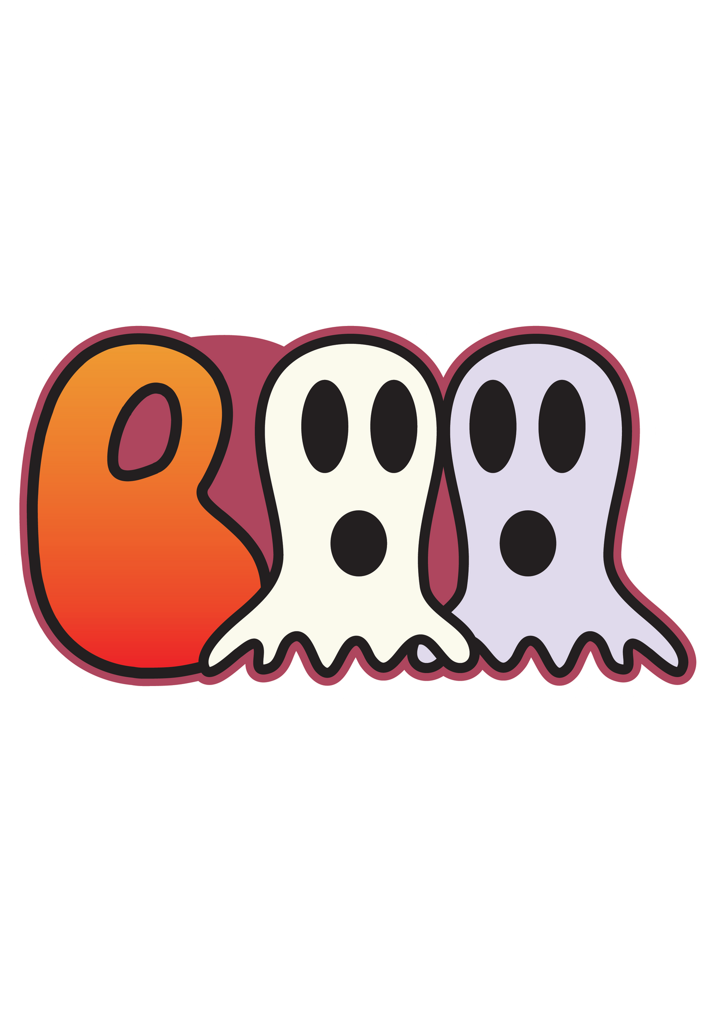 Die-cut Halloween Stickers