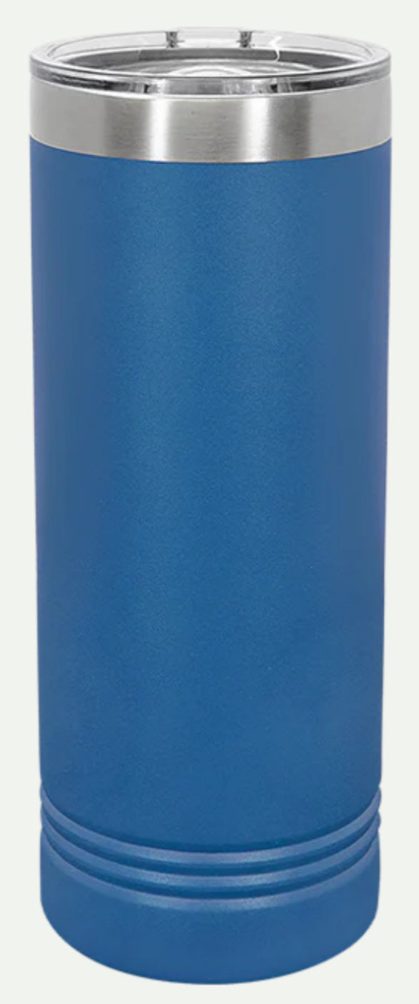 22 oz. Skinny Tumbler with Slider Lid