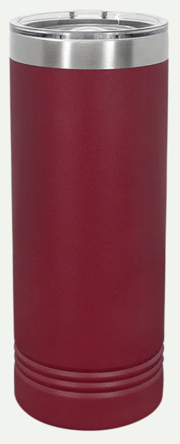 22 oz. Skinny Tumbler with Slider Lid