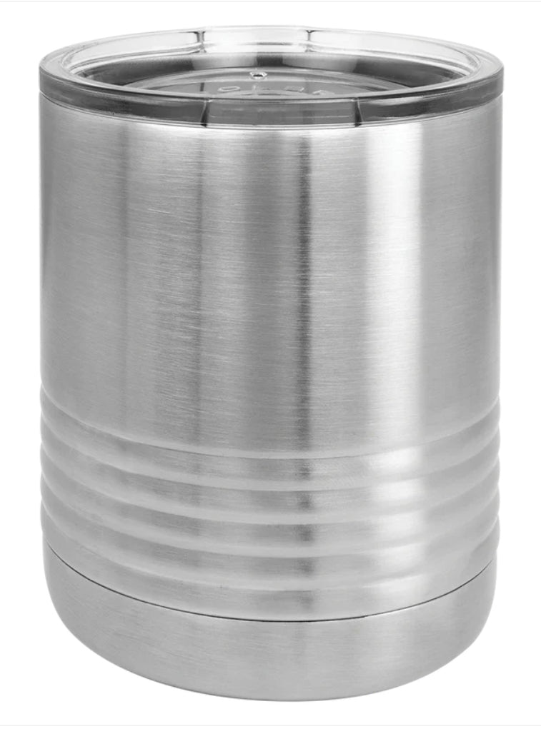 10 oz. Low Ball Vacuum Insulated Ringneck Tumbler with Clear Lid