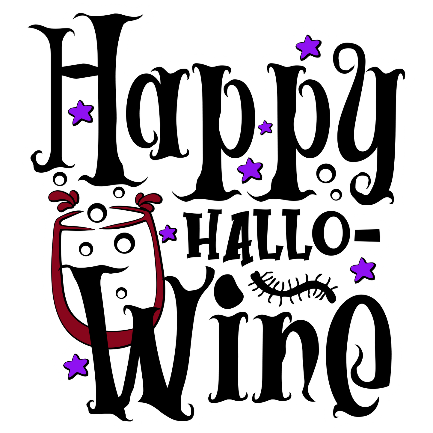 Die-cut Halloween Stickers