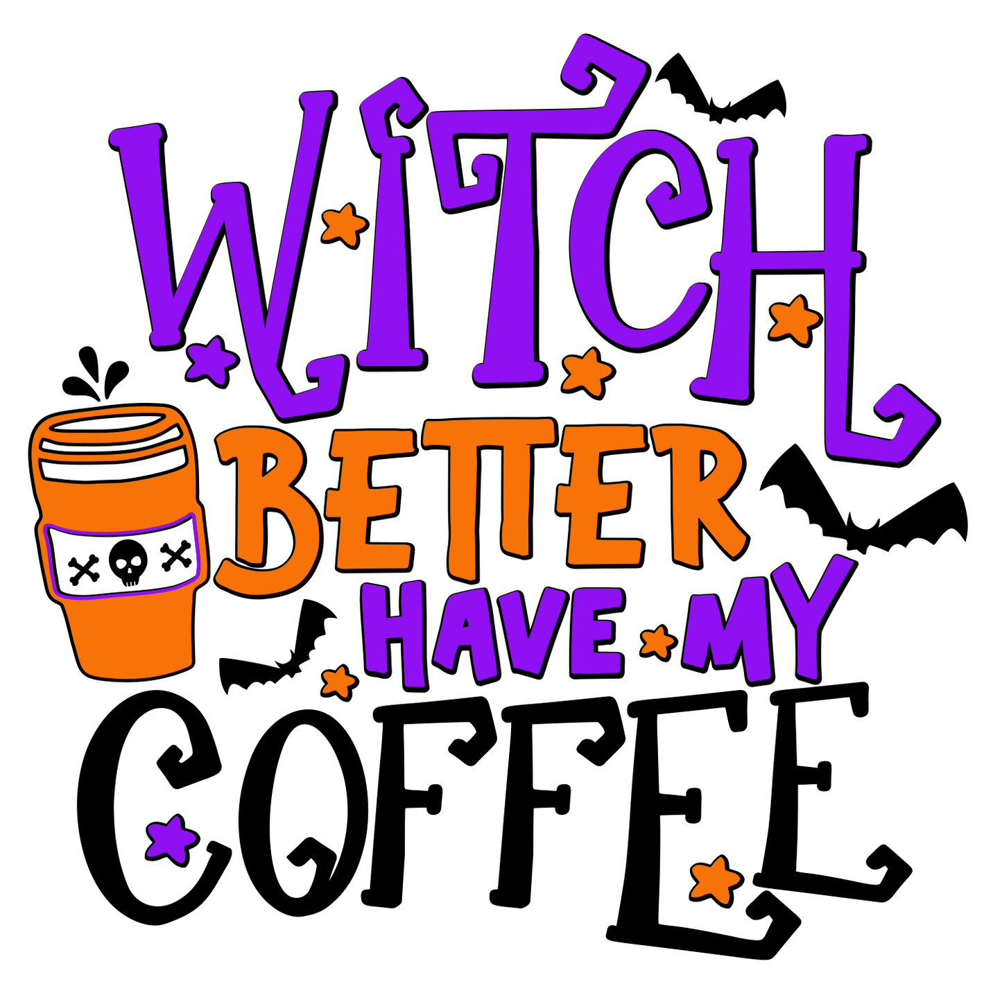 Die-cut Halloween Stickers