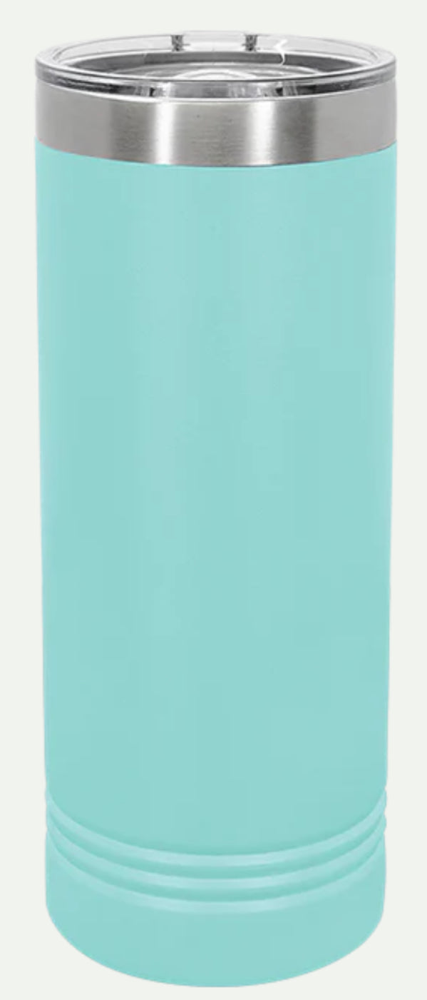 22 oz. Skinny Tumbler with Slider Lid