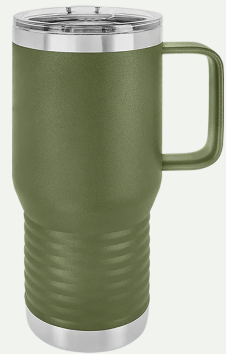 20 oz.Vacuum Insulated Travel Mug with Slider Lid