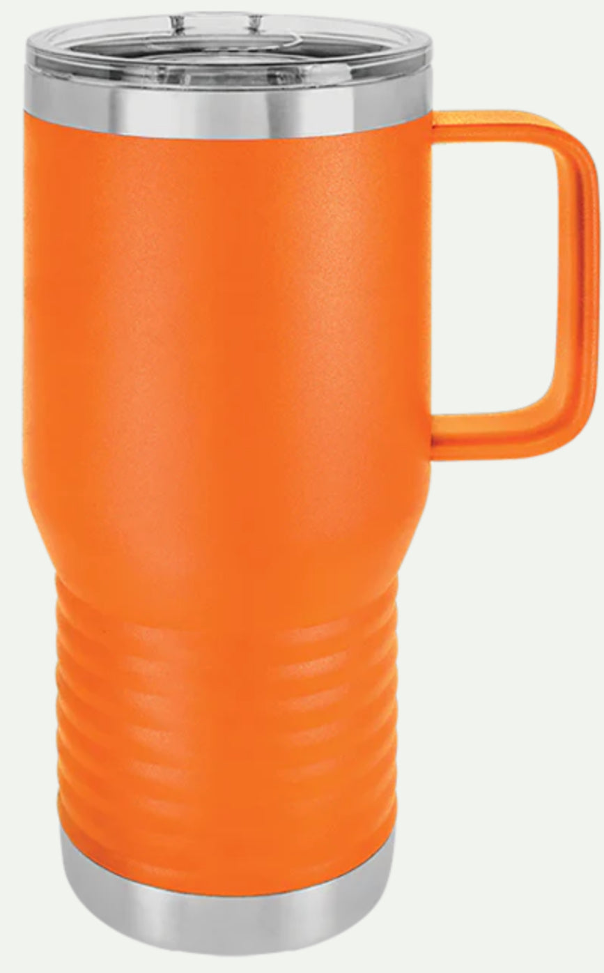 20 oz.Vacuum Insulated Travel Mug with Slider Lid