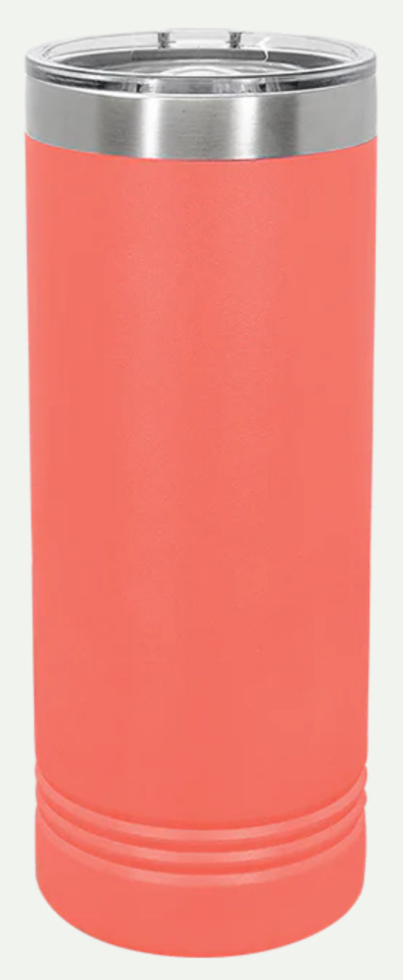 22 oz. Skinny Tumbler with Slider Lid