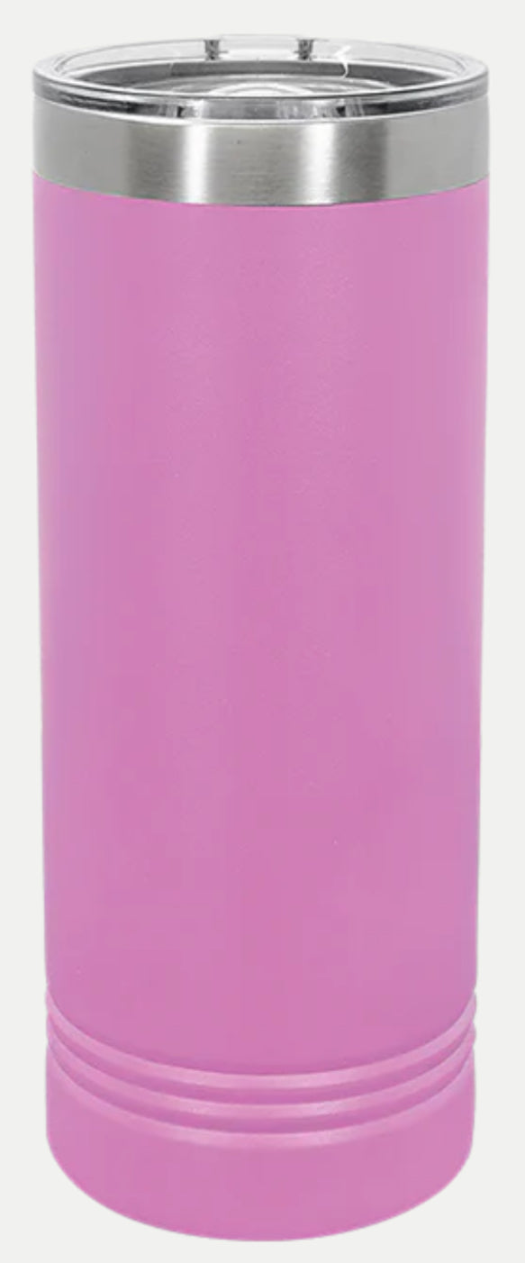 22 oz. Skinny Tumbler with Slider Lid