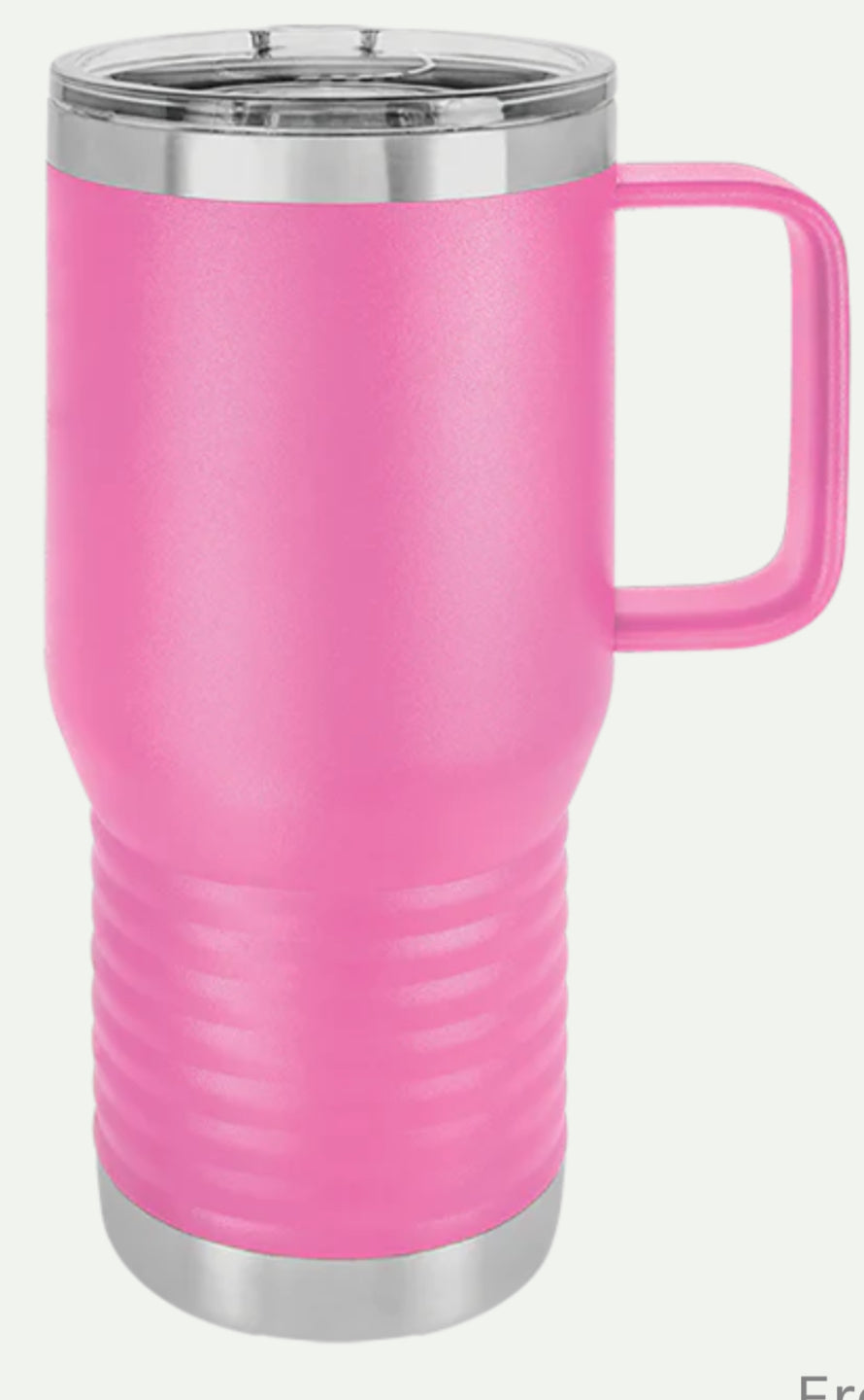 20 oz.Vacuum Insulated Travel Mug with Slider Lid