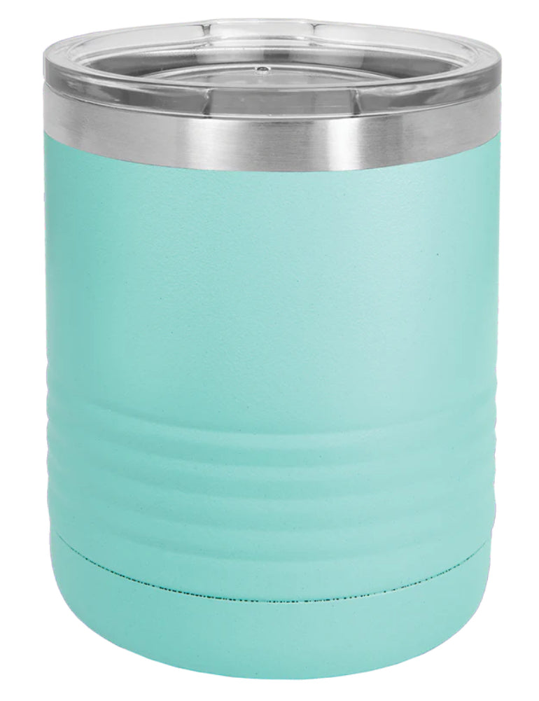 10 oz. Low Ball Vacuum Insulated Ringneck Tumbler with Clear Lid