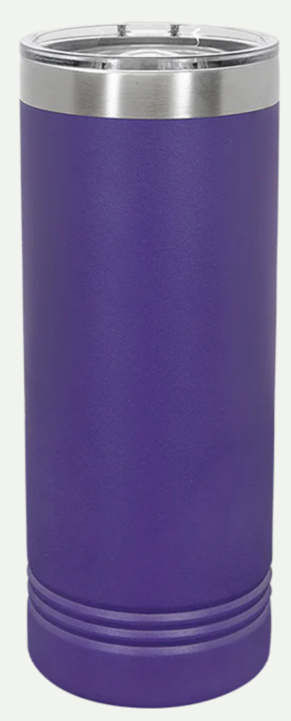 22 oz. Skinny Tumbler with Slider Lid