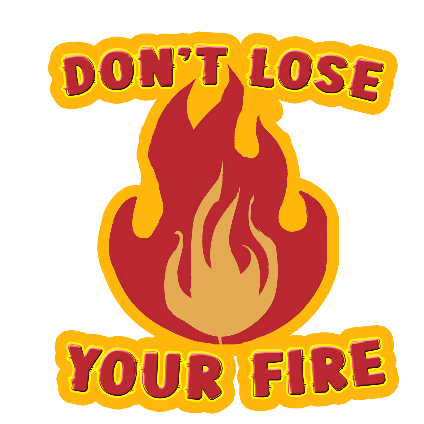 Die-cut Holographic Motivational Stickers