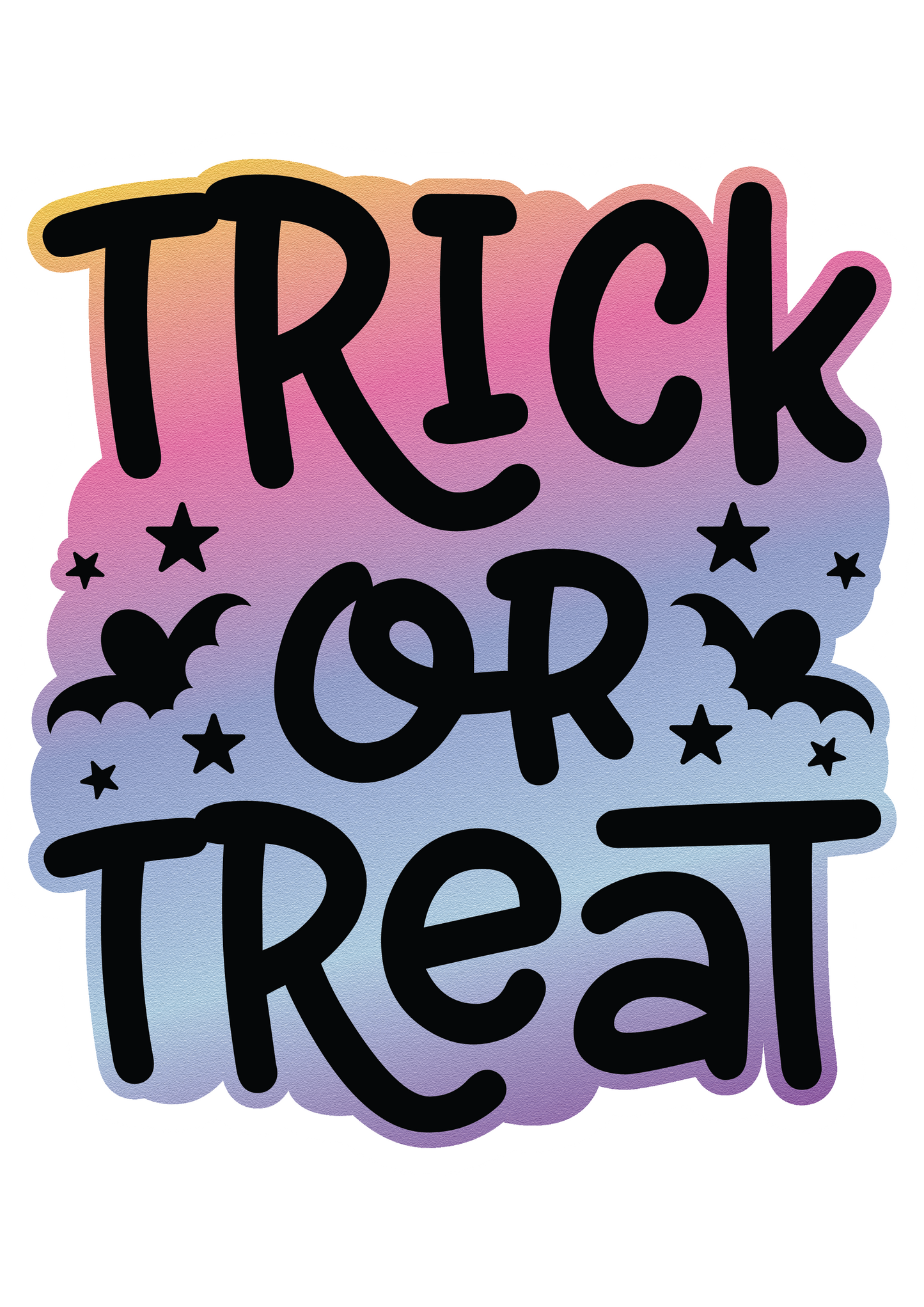 Die-cut Halloween Stickers