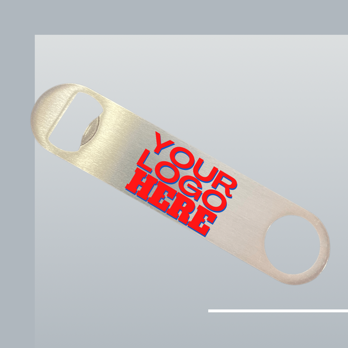Bottle Opener 1.5"x7" Sublimatable Stainless Steel