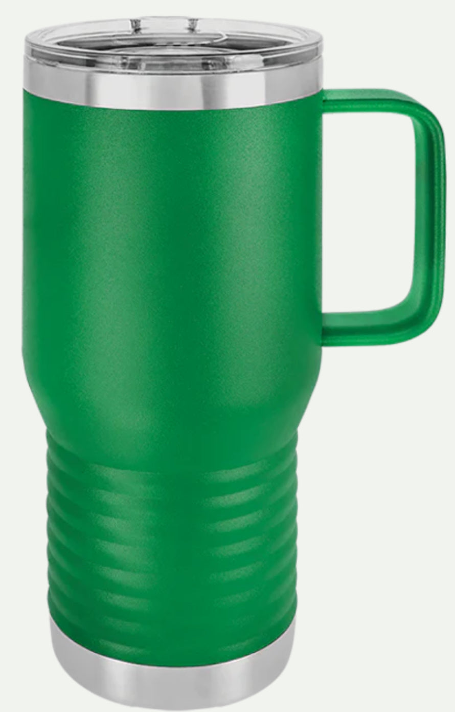 20 oz.Vacuum Insulated Travel Mug with Slider Lid
