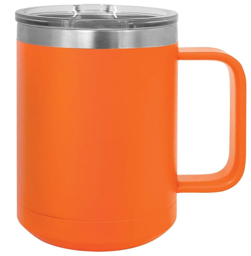 15 oz. Vacuum Insulated Mug with Slider Lid