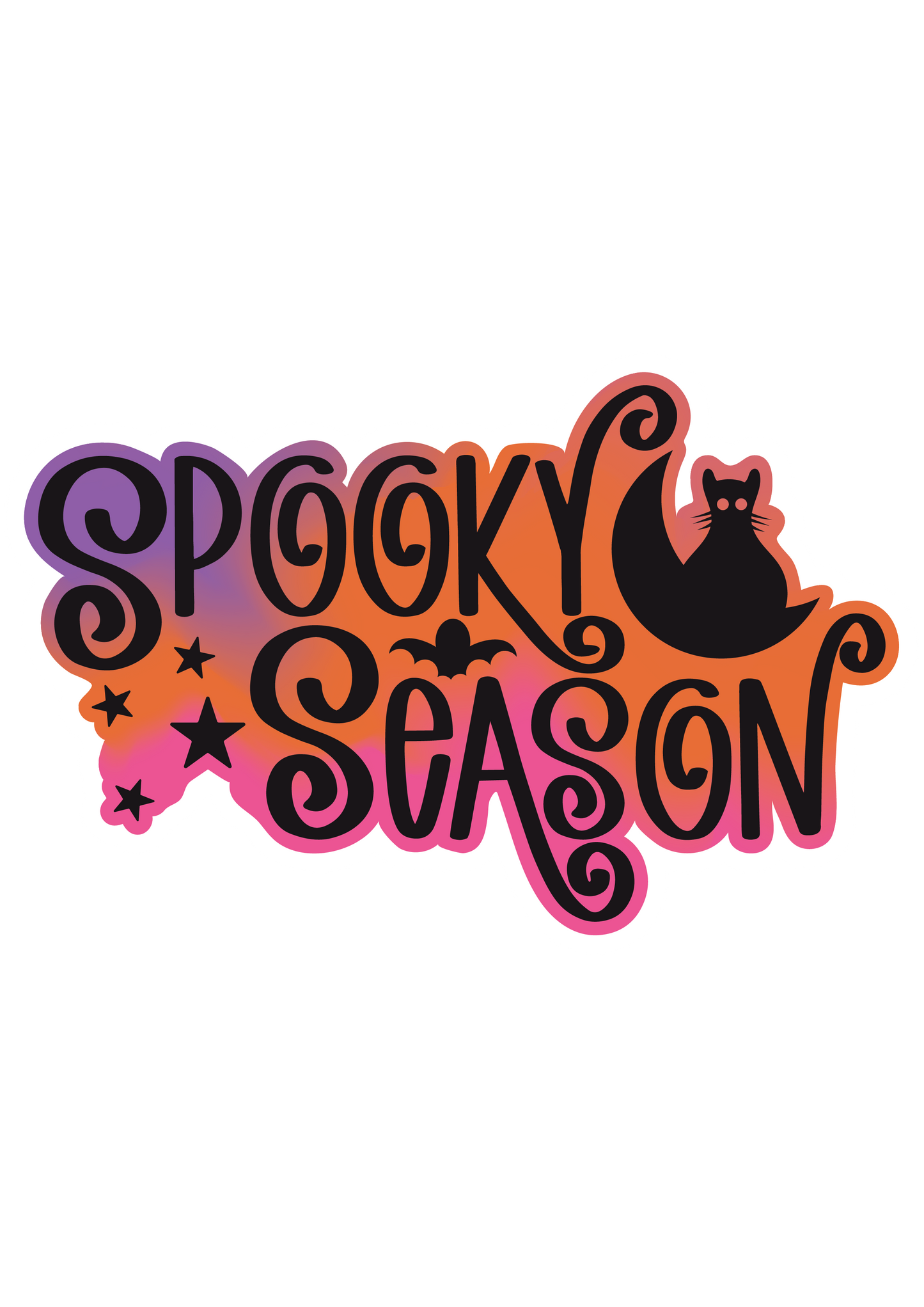 Die-cut Halloween Stickers