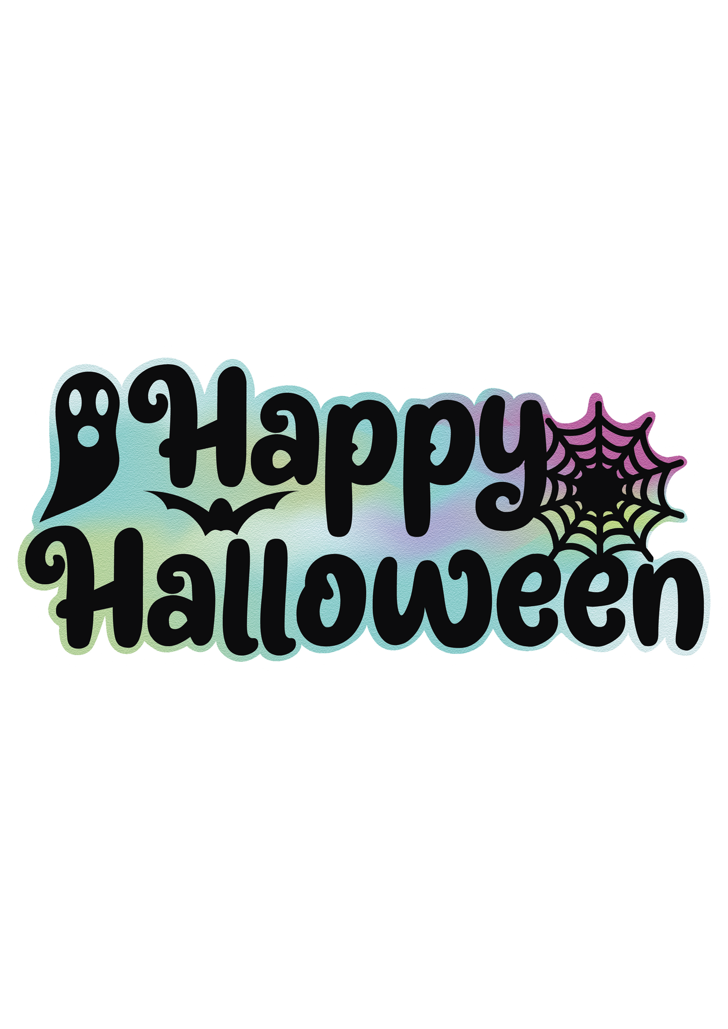 Die-cut Halloween Stickers