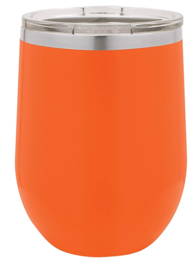 12 oz. Vacuum Insulated Stemless Wine Tumbler with Lid