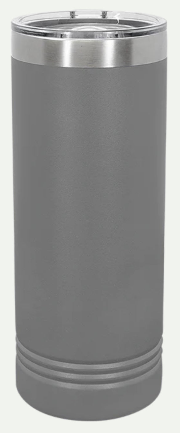 22 oz. Skinny Tumbler with Slider Lid