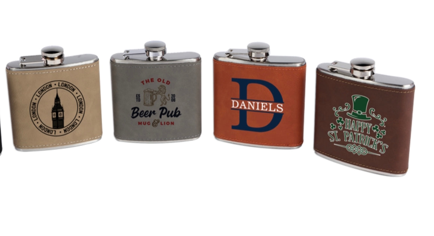 Flask Leatherette