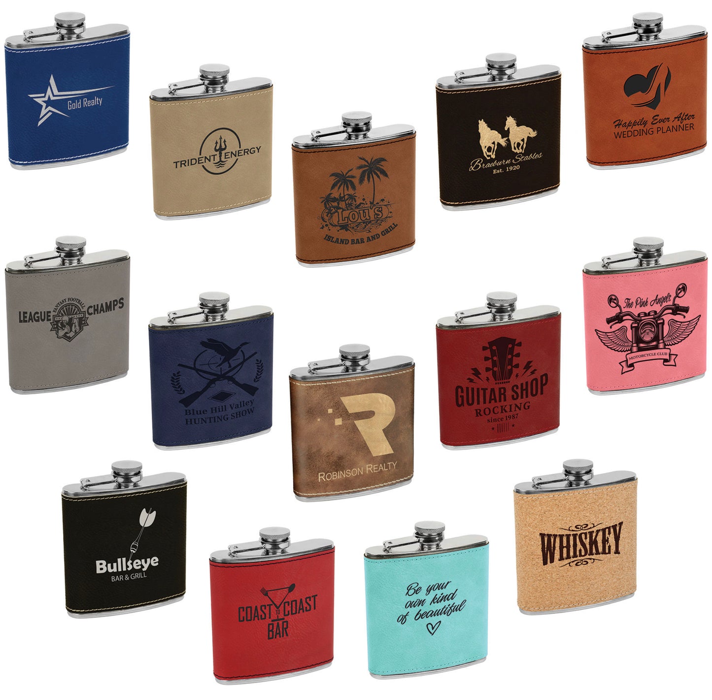 Flask Leatherette