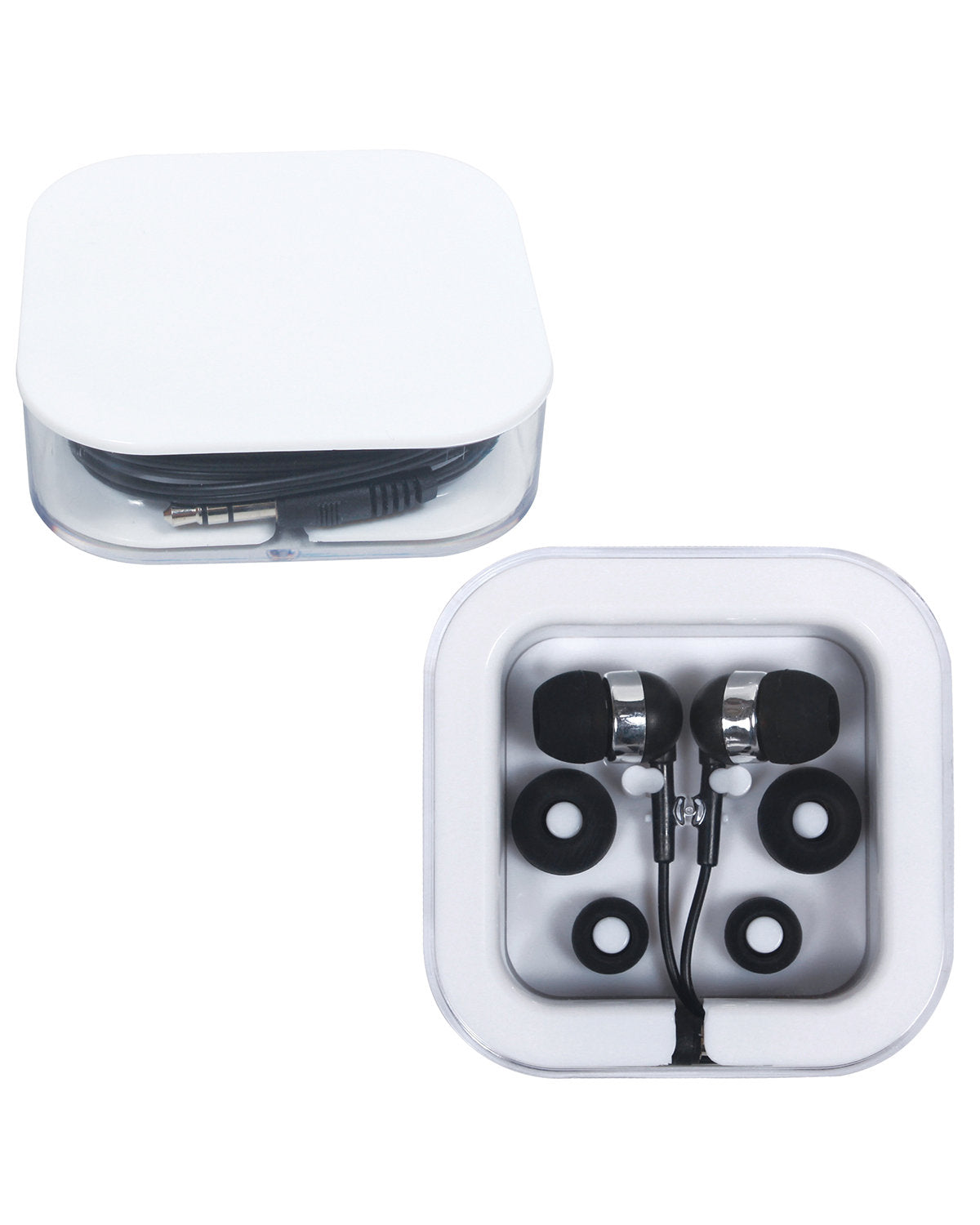 Ear Buds in Square Case