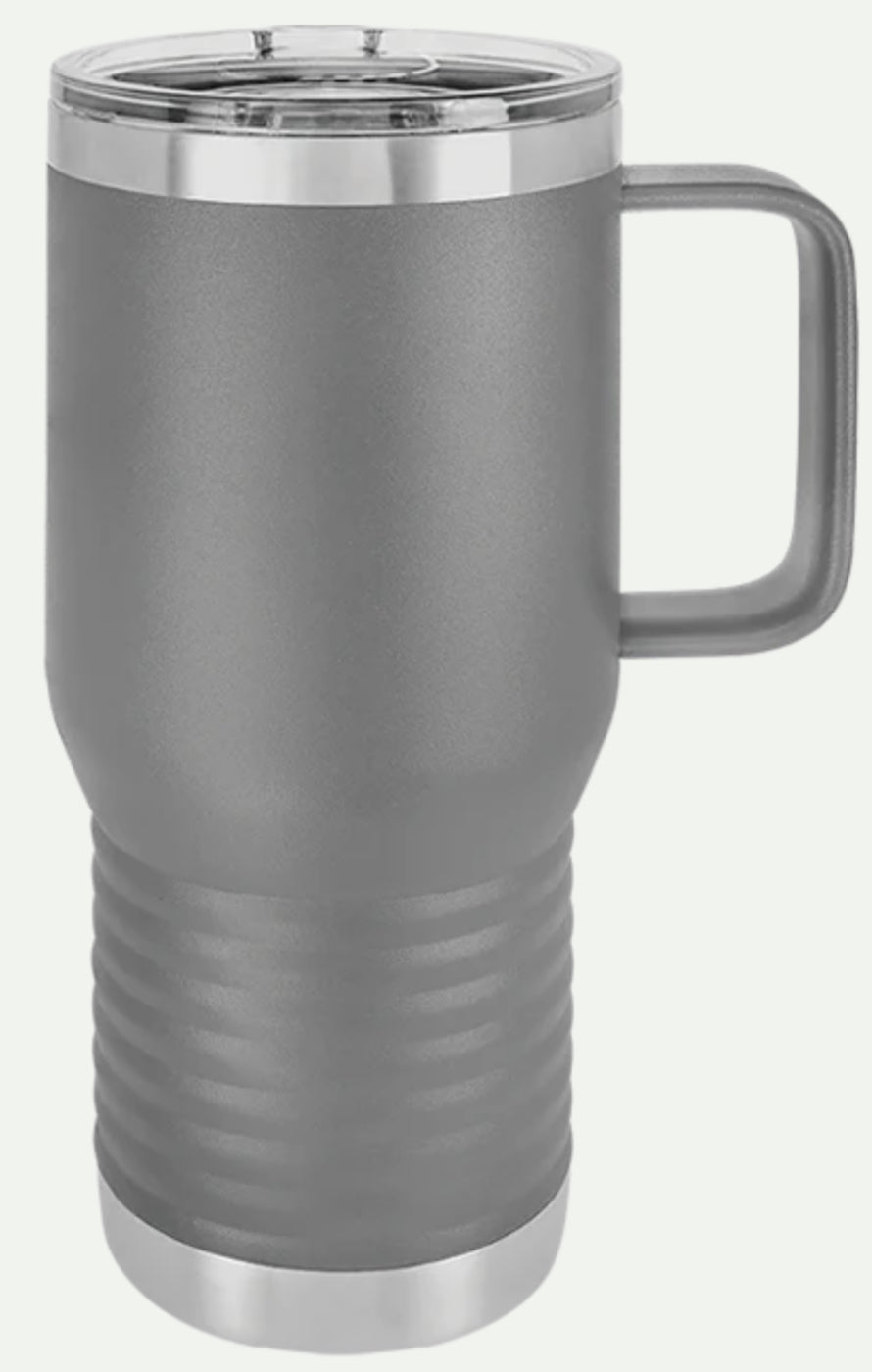 20 oz.Vacuum Insulated Travel Mug with Slider Lid