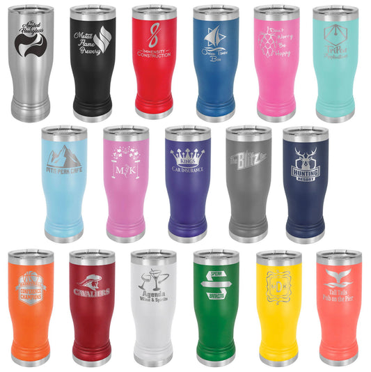 20 oz. Vacuum Insulated Pilsner with Clear Lid