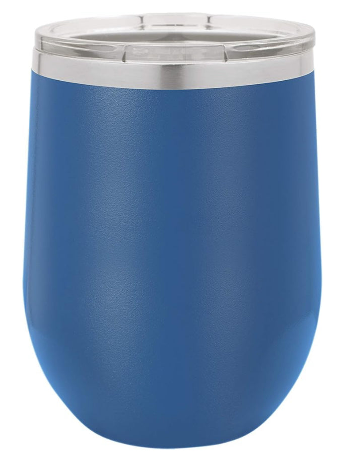 12 oz. Vacuum Insulated Stemless Wine Tumbler with Lid