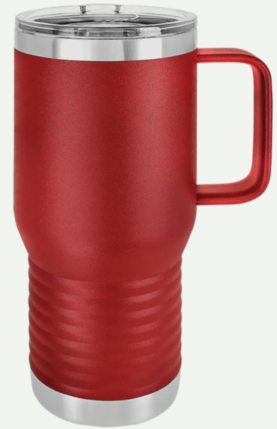 20 oz.Vacuum Insulated Travel Mug with Slider Lid