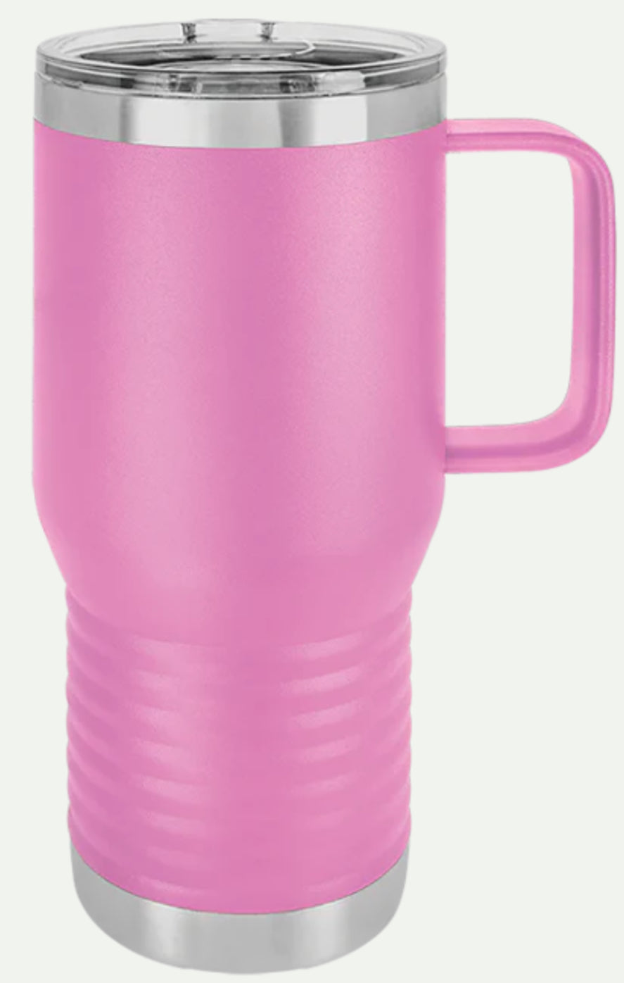 20 oz.Vacuum Insulated Travel Mug with Slider Lid