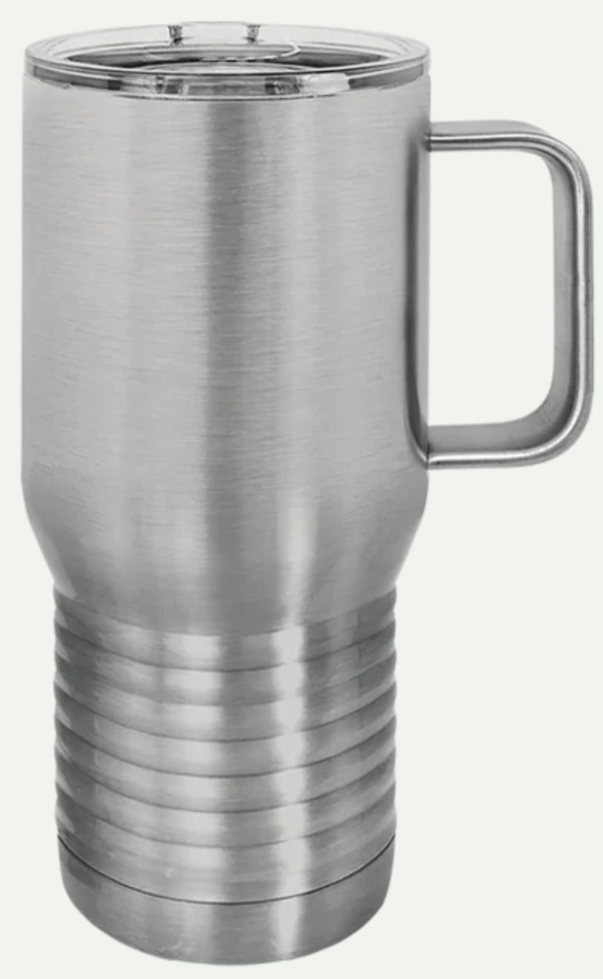 20 oz.Vacuum Insulated Travel Mug with Slider Lid