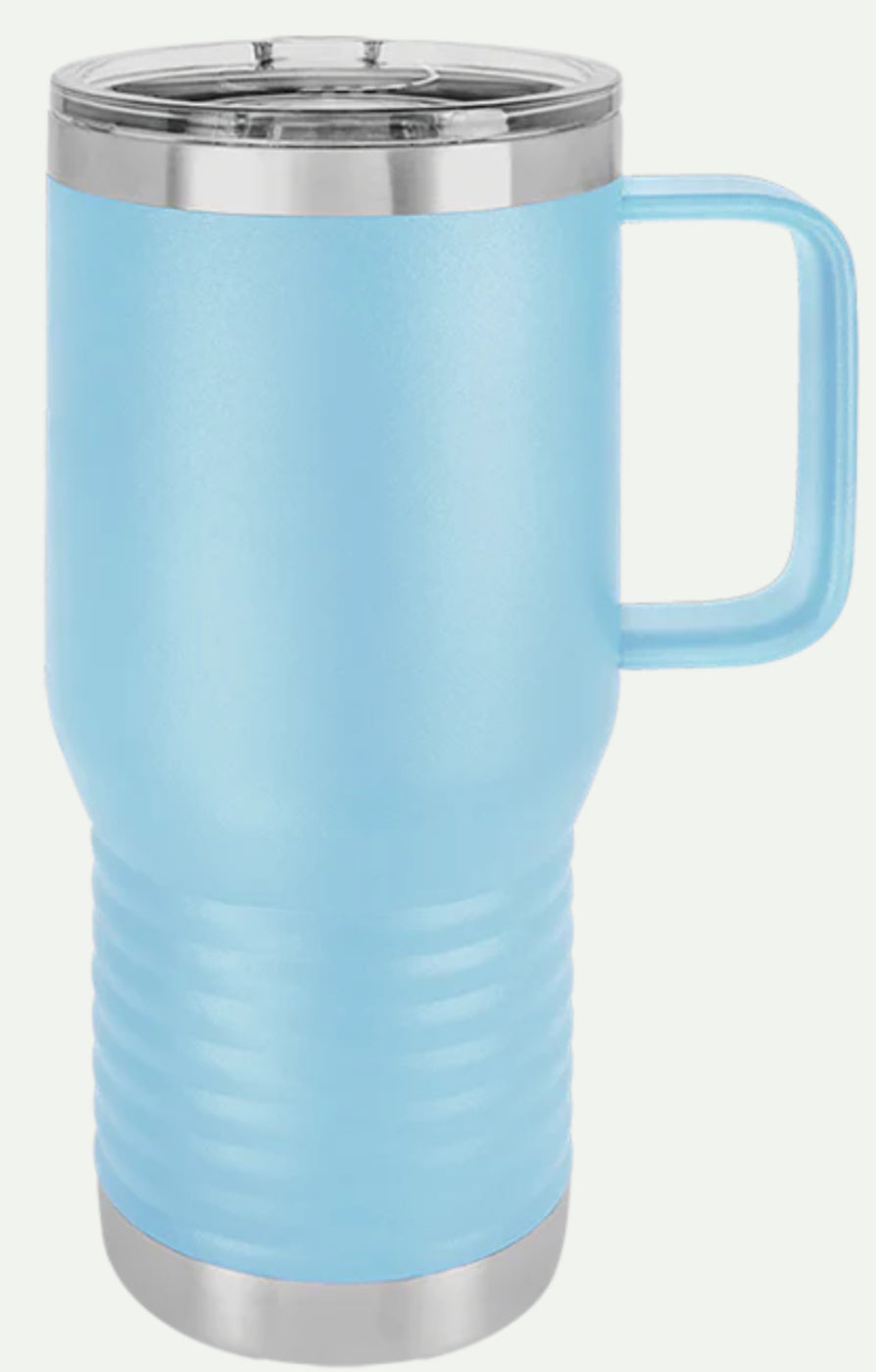 20 oz.Vacuum Insulated Travel Mug with Slider Lid