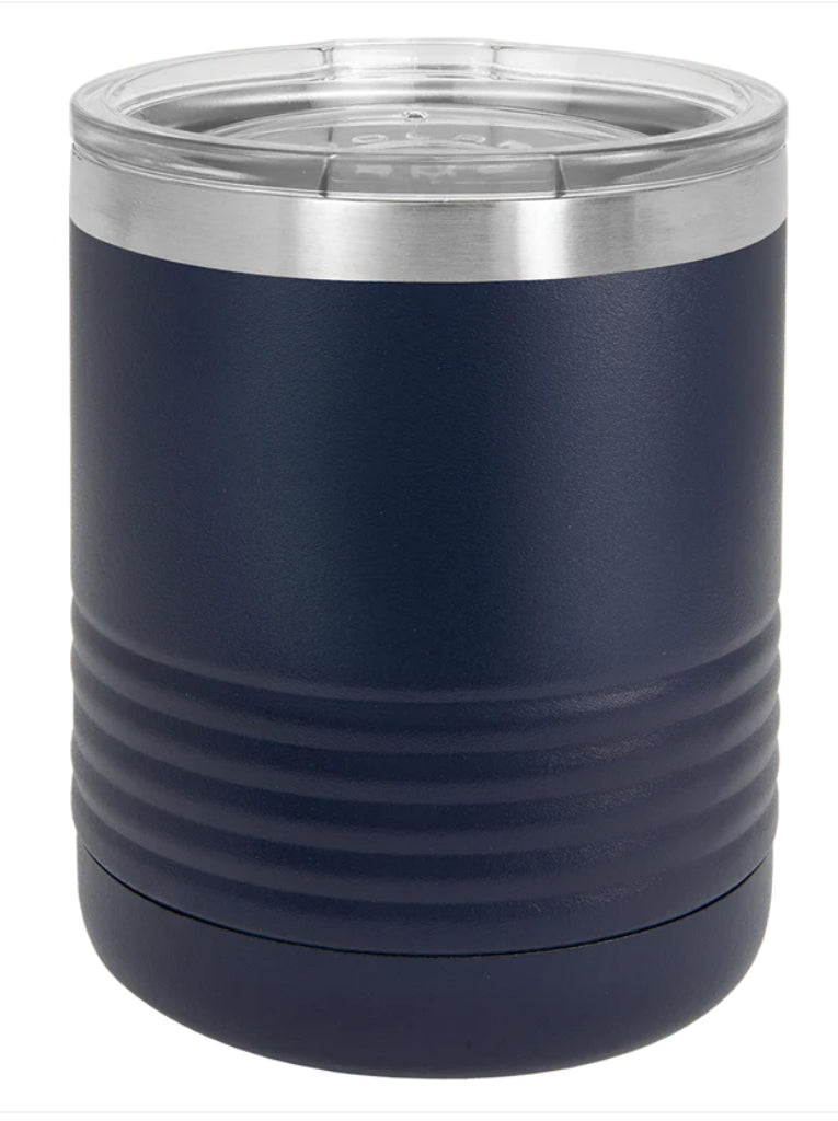 10 oz. Low Ball Vacuum Insulated Ringneck Tumbler with Clear Lid