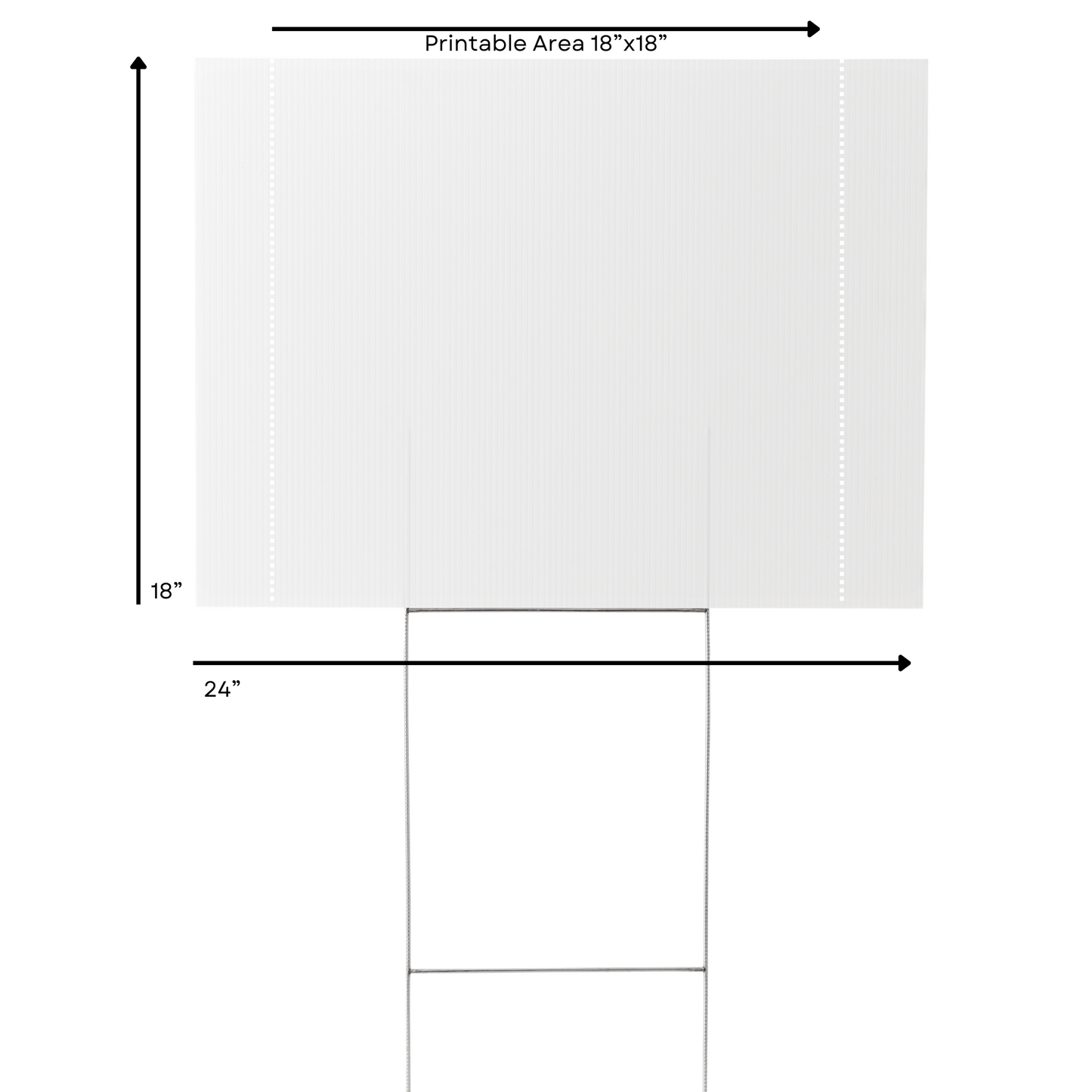 Custom Yard Sign 18”x24”