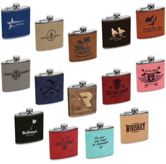 Flask Leatherette