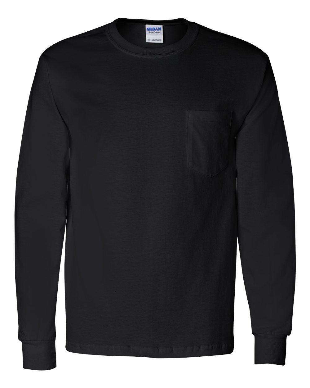Gildan - Ultra Cotton® Long Sleeve Pocket T-Shirt