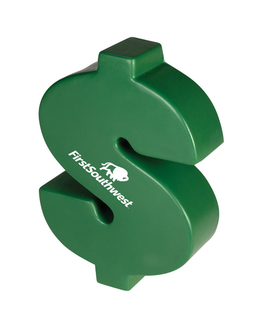 Dollar Money Sign Stress Ball